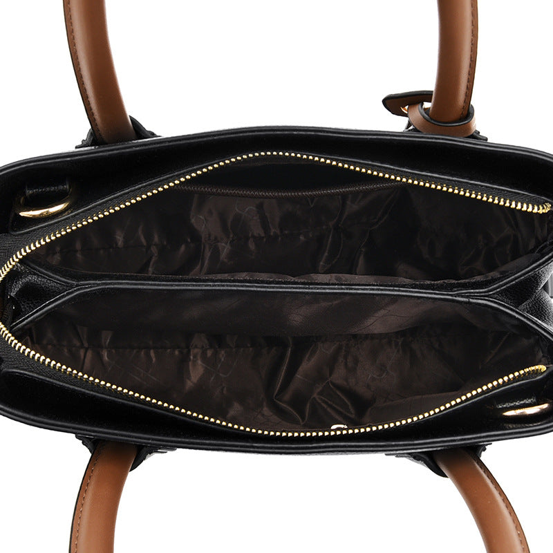 Luxurious Leather Large-capacity High-end Women's Handbag