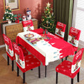 Christmas tablecloth,  elastic chair cover