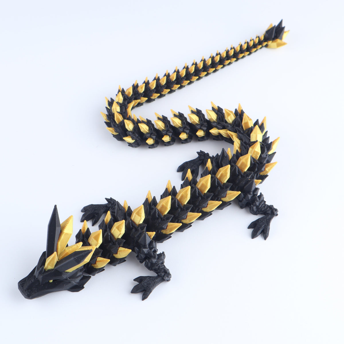 3D Printed Crystal Dragon Fidget Toy