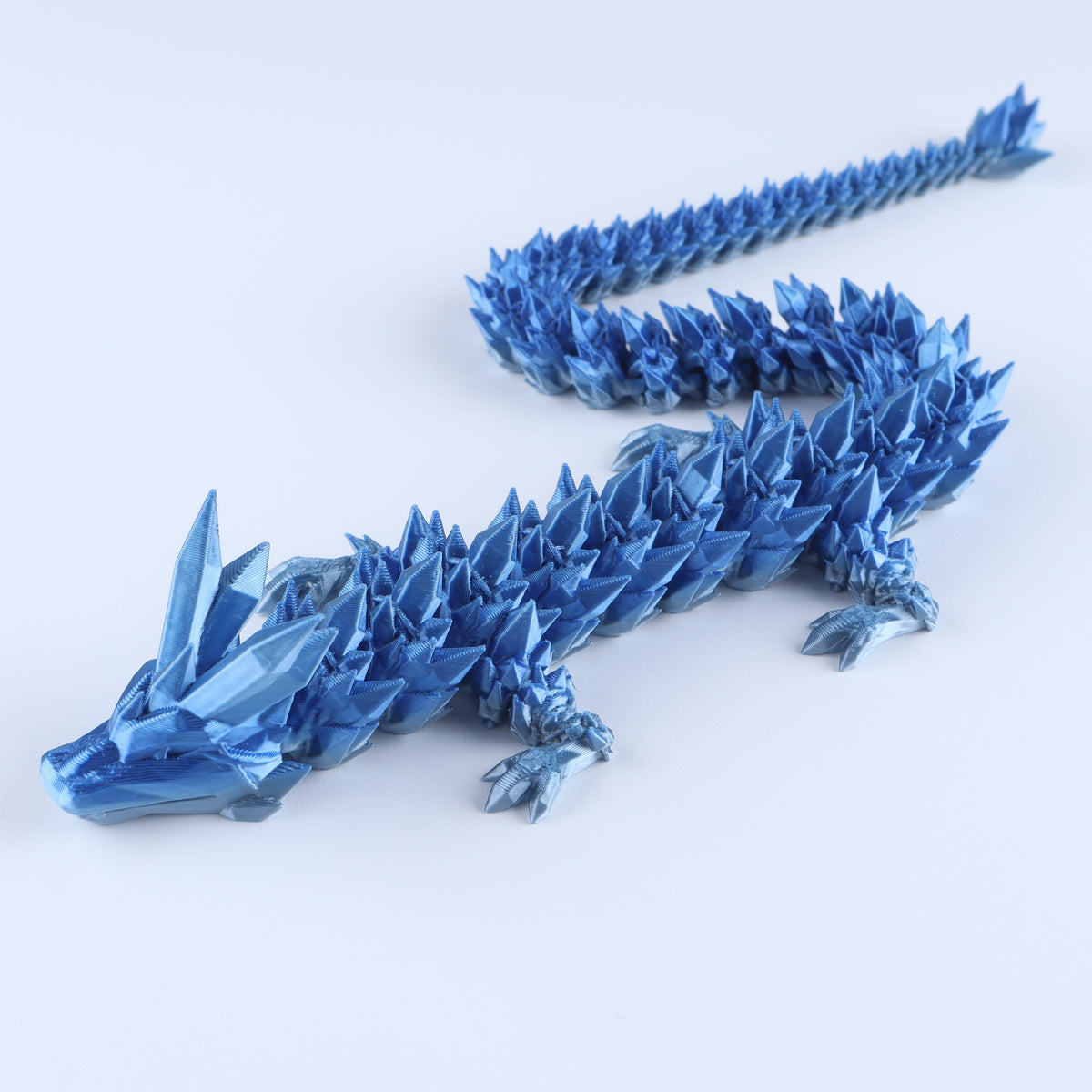 3D Printed Crystal Dragon Fidget Toy