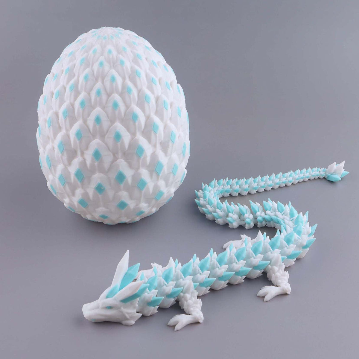 3D Printed Crystal Dragon Fidget Toy