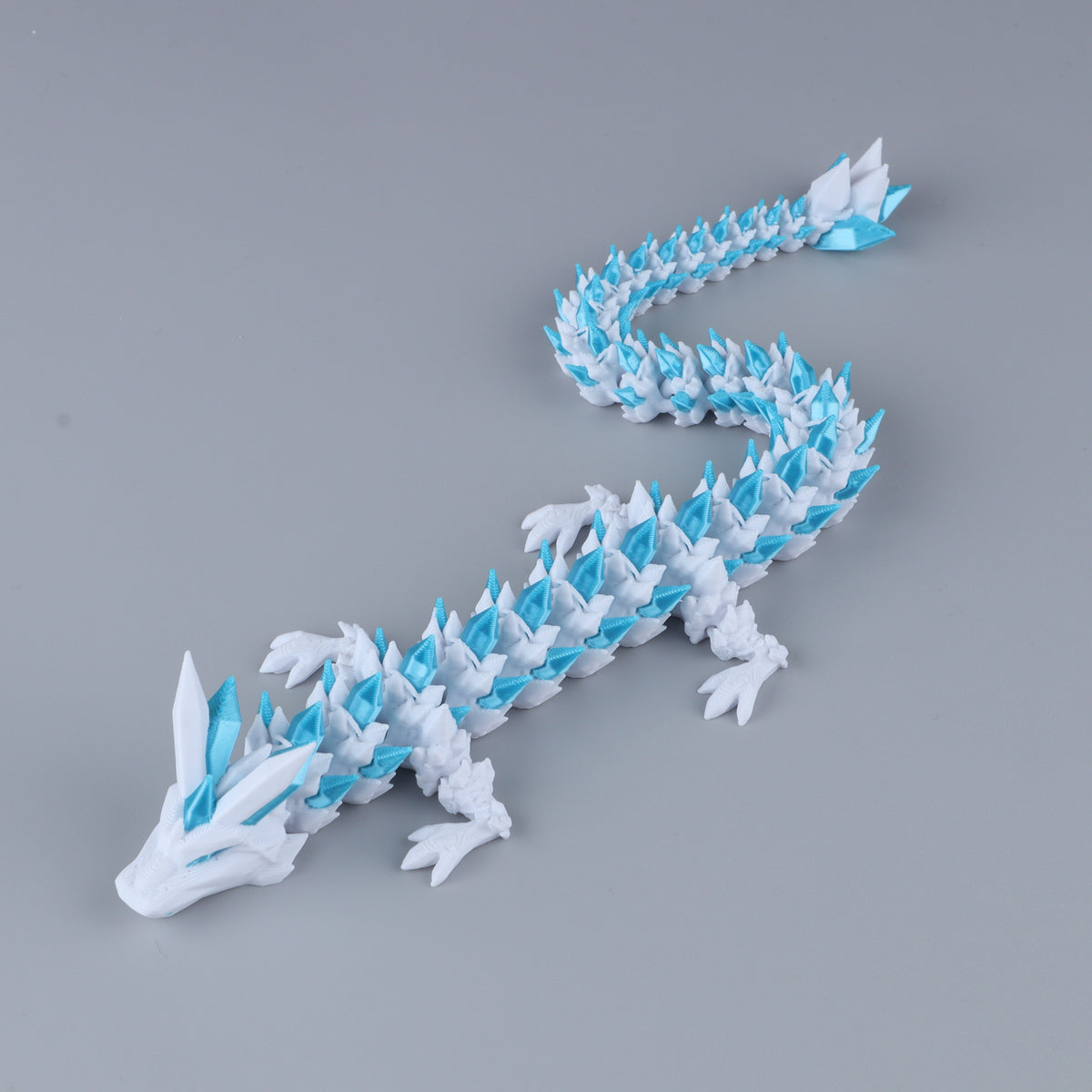 3D Printed Crystal Dragon Fidget Toy