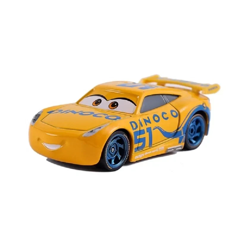 Cars 2 Mack Truck Pixar Racing Car Lightning McQueen Jackson Storm Car 3 Truck Set Metal Toy Model Cars