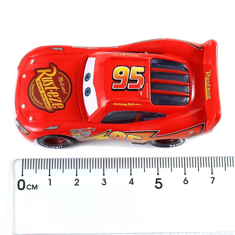 Cars 2 Mack Truck Pixar Racing Car Lightning McQueen Jackson Storm Car 3 Truck Set Metal Toy Model Cars