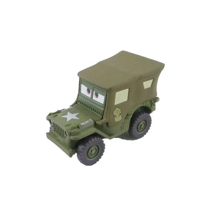 Pixar Cars Scarcity Version Lightning McQueen Cruz Ramirez Tex Dinoco Sarge Metal Diecast Vehicle Model Toys Kid Boy Gift