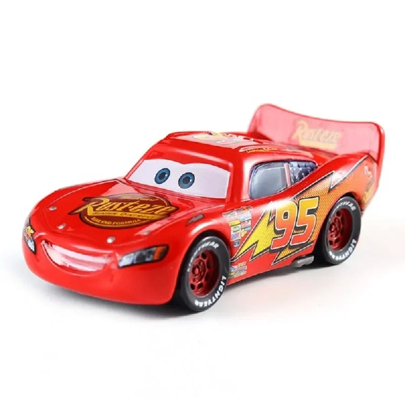 Cars 2 Mack Truck Pixar Racing Car Lightning McQueen Jackson Storm Car 3 Truck Set Metal Toy Model Cars
