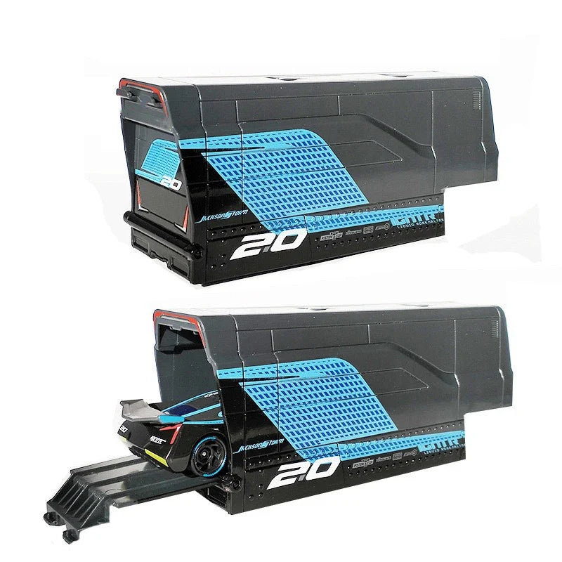 Cars 2 Mack Truck Pixar Racing Car Lightning McQueen Jackson Storm Car 3 Truck Set Metal Toy Model Cars
