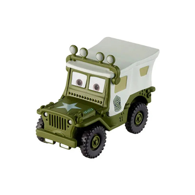 Pixar Cars Scarcity Version Lightning McQueen Cruz Ramirez Tex Dinoco Sarge Metal Diecast Vehicle Model Toys Kid Boy Gift