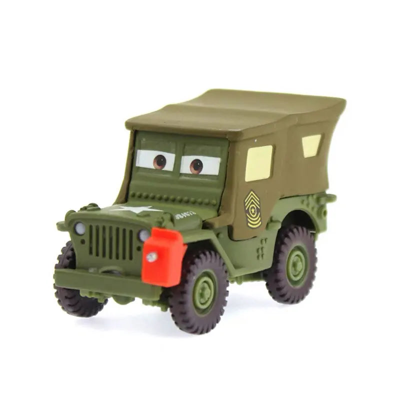 Pixar Cars Scarcity Version Lightning McQueen Cruz Ramirez Tex Dinoco Sarge Metal Diecast Vehicle Model Toys Kid Boy Gift