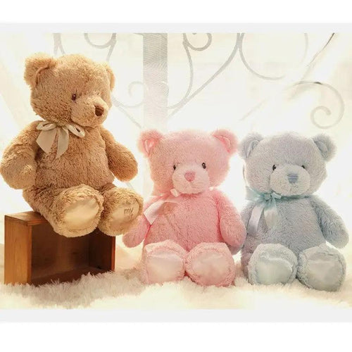 35cm Creative Colorful Teddy Bear for Kids Stuffed Animal Plush Toy